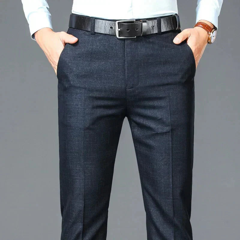 Calça Social Masculina Forllini FL515 em tecido premium e corte clássico