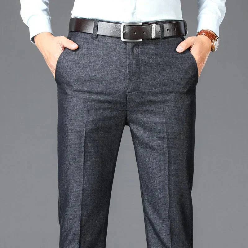 Calça Social Masculina Forllini FL515 em tecido premium e corte clássico
