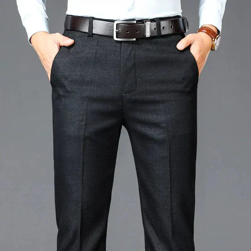 Calça Social Masculina Forllini FL515 em tecido premium e corte clássico