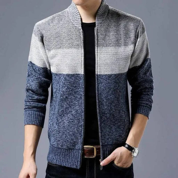 Jaqueta Masculina Grossa de Lã Forllini FL122 em fundo neutro