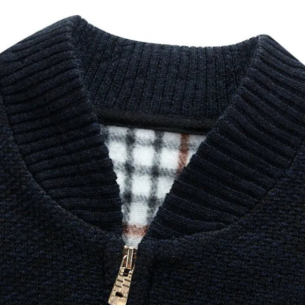 Jaqueta Masculina Grossa de Lã Forllini FL122 em fundo neutro