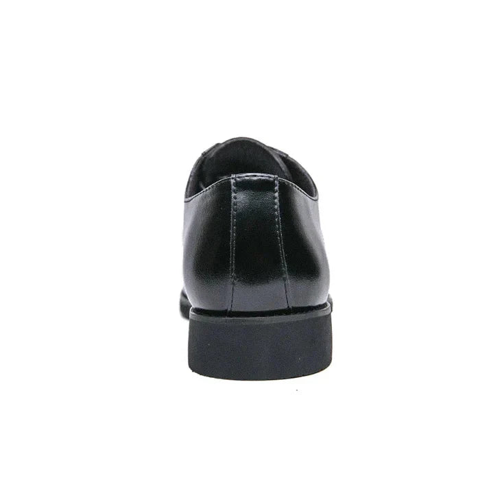 Sapato Masculino Derby Forllini FL362 em couro texturizado, disponível em branco, marrom e preto.
