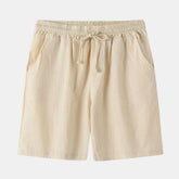 Bermuda de Linho Masculina Forllini FL011 em tecido leve e elegante.