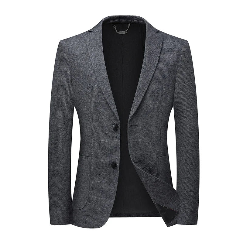 Blazer Masculino Forllini FL028 em tecido elástico, elegante e prático.