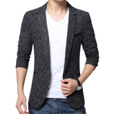 Blazer Masculino Forllini FL195 em algodão premium com design moderno.