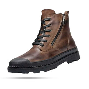 Bota Coturno em Couro Masculino Forllini FL295 com design robusto e moderno.