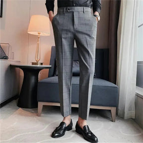Calça de Alfaiataria Masculina Forllini FL214 em corte slim fit