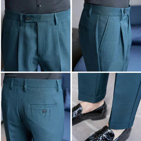 Calça de Alfaiataria Masculina Forllini FL209 em tecido premium e design sofisticado.