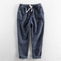 Calça de Linho Masculina Forllini FL007 com design sofisticado e atemporal.