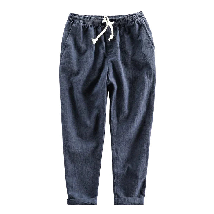 Calça de Linho Masculina Forllini FL007 com design sofisticado e atemporal.