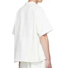 Camisa Linho Oversized Masculina Forllini FL345 em linho ecológico