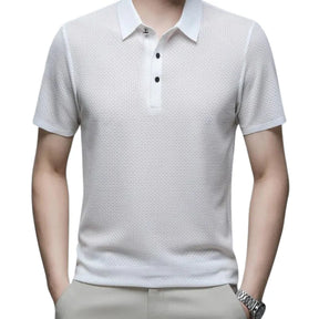 Camisa Polo Masculina Premium Forllini FL024 em tecido leve e respirável.