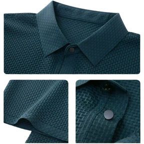 Camisa Polo Masculina Premium Forllini FL024 em tecido leve e respirável.