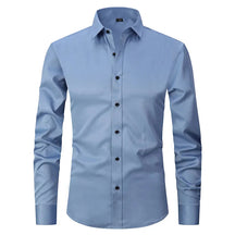 Camisa Social de Algodão Masculina Forllini FL142 em modelagem slim fit