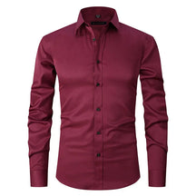 Camisa Social de Algodão Masculina Forllini FL142 em modelagem slim fit