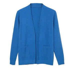 Cardigan Masculino Básico Forllini FL379 em lã, viscose e caxemira.