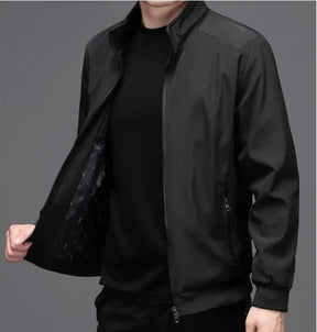 Jaqueta Masculina Forllini FL120 em poliéster, disponível em três cores.