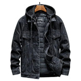 Jaqueta Masculina Jeans Forllini FL099 com estilo urbano e funcionalidade