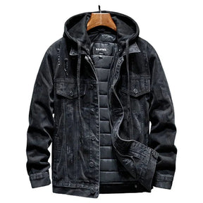 Jaqueta Masculina Jeans Forllini FL099 com estilo urbano e funcionalidade
