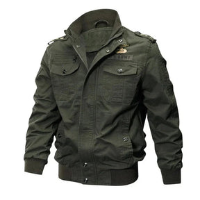 Jaqueta Masculina Forllini FL096 em tecido impermeável, ideal para todas as estações.