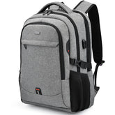 Mochila Executiva Forllini FL084 com porta USB e espaço para notebook.