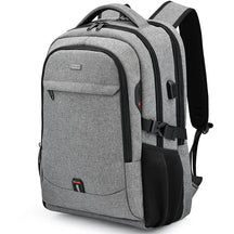 Mochila Executiva Forllini FL084 com porta USB e espaço para notebook.