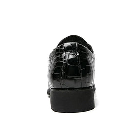 Sapato Masculino Derby em Couro Forllini FL363 em preto e marrom