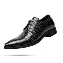 Sapato Masculino Derby em Couro Forllini FL363 em preto e marrom