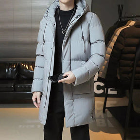 Sobretudo Masculino Puffer em Lã Forllini FL216, elegante e funcional.