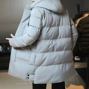 Sobretudo Masculino Puffer em Lã Forllini FL216, elegante e funcional.