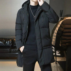 Sobretudo Masculino Puffer em Lã Forllini FL216, elegante e funcional.