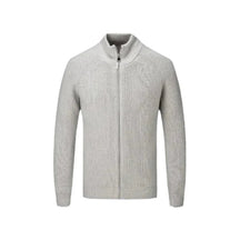 Suéter Masculino Forllini FL020 com design moderno e zíper frontal.