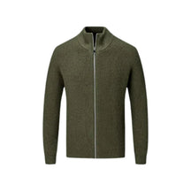 Suéter Masculino Forllini FL020 com design moderno e zíper frontal.
